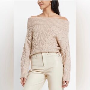 Express Off the shoulder sweater